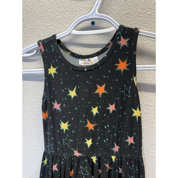 Dot Dot Smile Size 3-4 Super Hero Comic Book Costume Dress Multicolor Stars - Picture 3 of 5